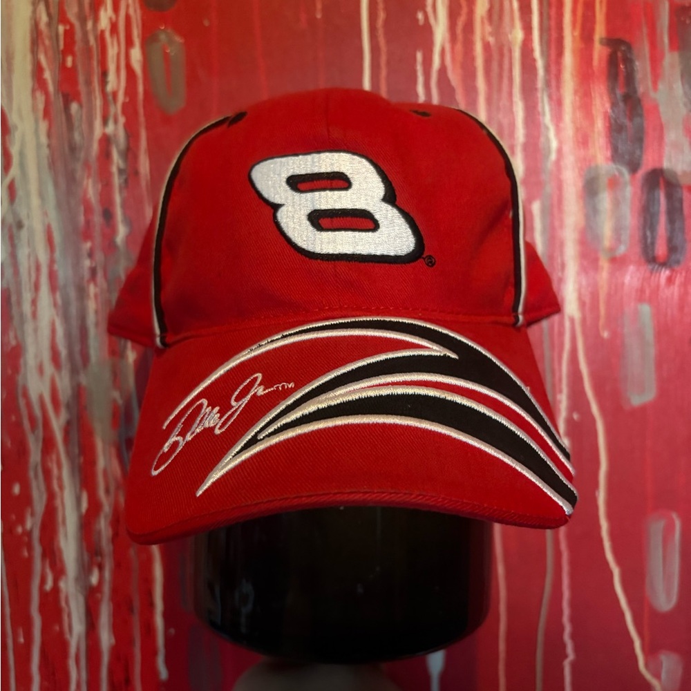 Chase Authentics Red and Black Racing Cap